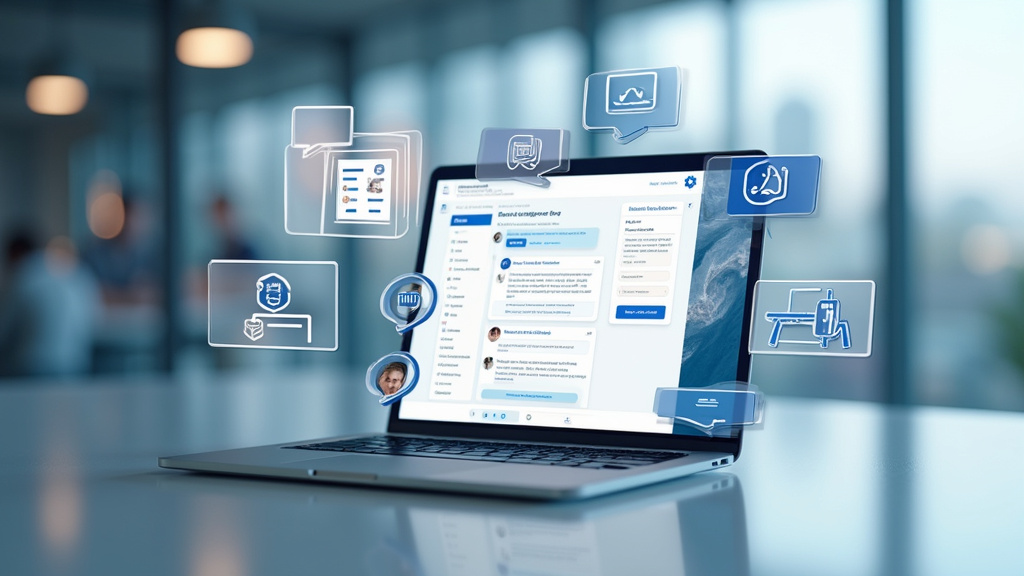 Infographie montrant les applications professionnelles de Claude IA dans différents secteurs