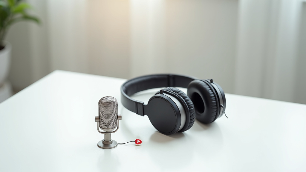 Illustration de conversion YouTube en MP3 - Interface utilisateur moderne