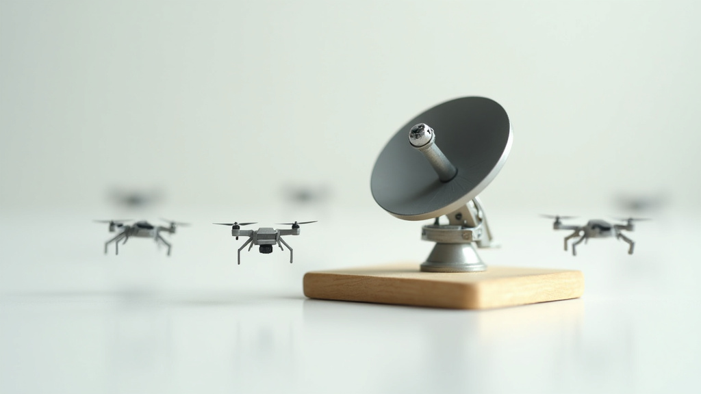 Système anti-drone utilisant des ondes radio pour la neutralisation