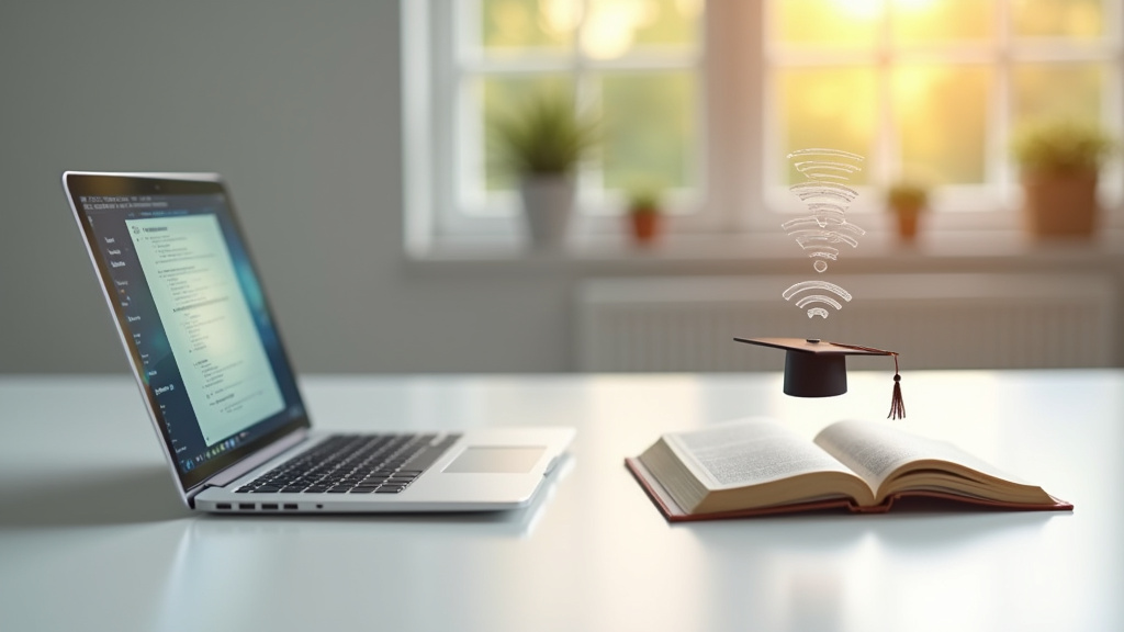 Interface d'une plateforme eCampus moderne en 2026
