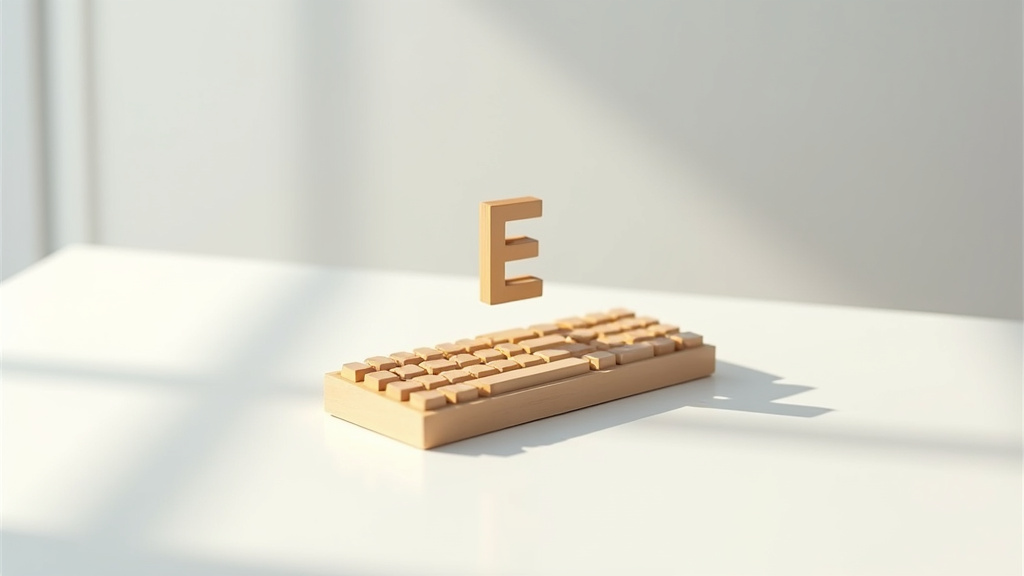 Illustration - Comment écrire un É majuscule sur vos appareils en 2026 ?