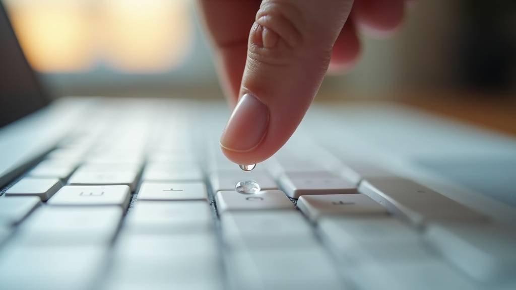 Clavier avec accent aigu sur la touche E majuscule