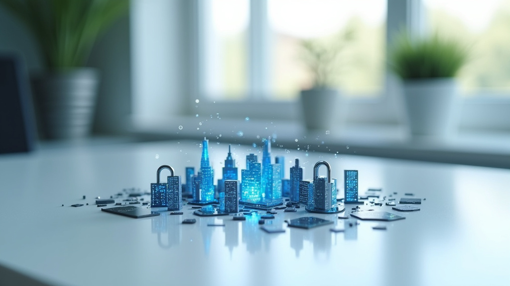 Infrastructure réseau avec différents types d'endpoints connectés