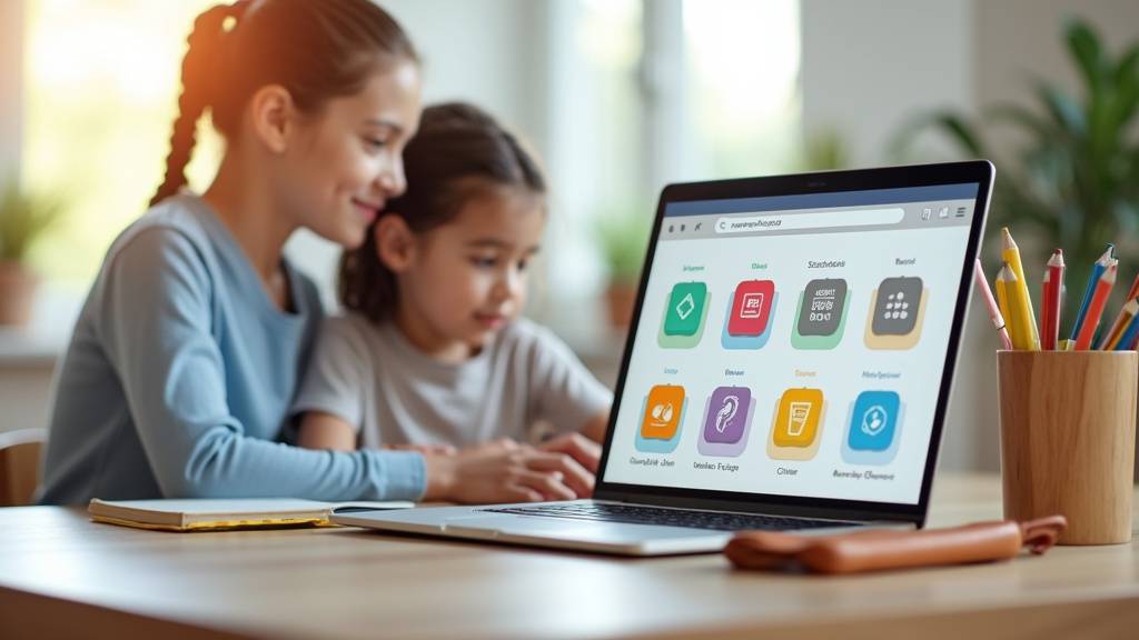 Interface de laclasse.com sur un ordinateur portable